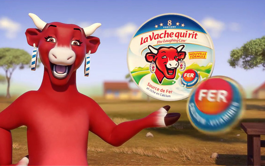 La Vache qui rit Production 3D Maroc